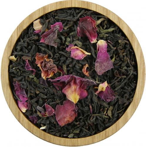 Rosentee mit Bl�ten - Menge: 100 g - Variante: ohne Teedose