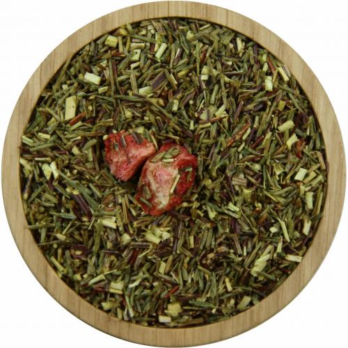 Grner Rooibos Erdbeer-Sahne