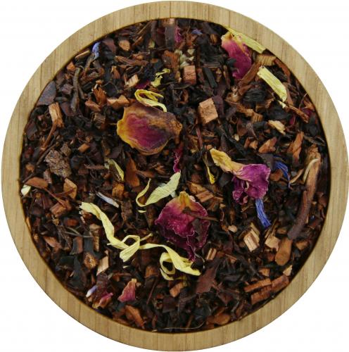 Honeybush Bunte Wiese - Menge: 100 g - Variante: mit Teedose