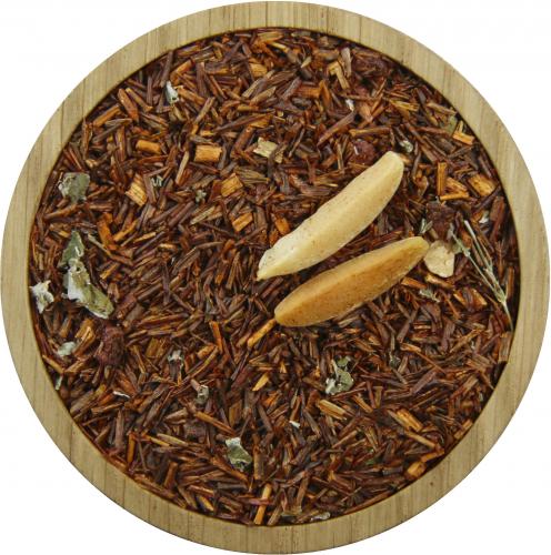 Rooibos Mandel-Himbeere - Menge: 100 g - Variante: ohne Teedose