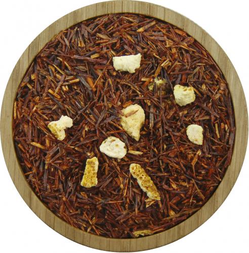 Rooibos Orange-Sahne - Menge: 250 g - Variante: mit Teedose