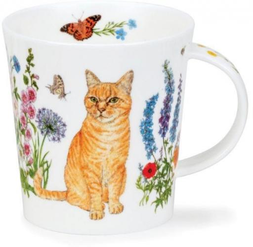 Floral Cats by Lomond Orange