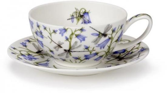 Tea for One Cup and Saucer - Dovedale Harebell