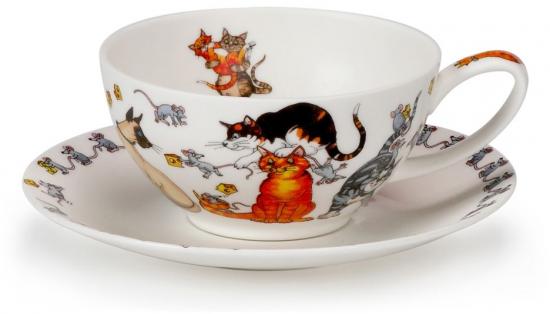 Tea for One Cup and Saucer -  Pussy Galore