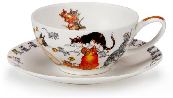 Tea for One Cup and Saucer - Pussy Galore