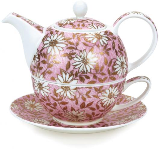 Tea for One Set Nuovo Pink