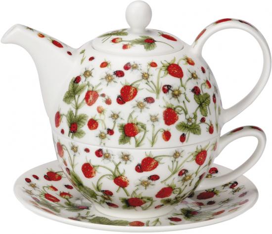 Tea for One Set Dovedale Strawberry