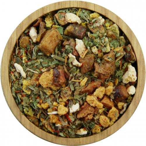 Orange k�sst Minze - Menge: 500 g - Variante: mit Teedose