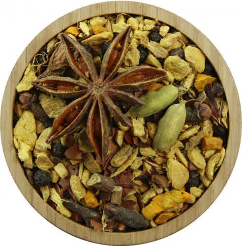 Golden Curcuma Chai BIO - Menge: 100 g - Variante: mit Teedose
