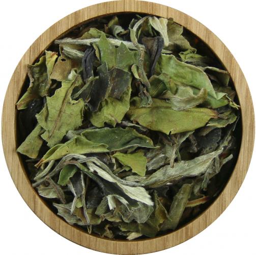 Pai Mu Tan BIO - Menge: 100 g - Variante: mit Teedose XL
