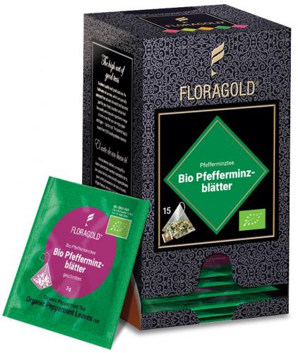 Pyramidenbeutel Pfefferminzbltter BIO