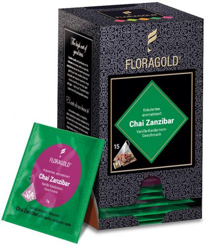 Pyramidenbeutel Ayurvedischer Chai Zanzibar