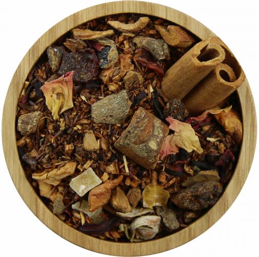 Rooibos Zimt Pflaume - Menge: 100 g - Variante: ohne Teedose