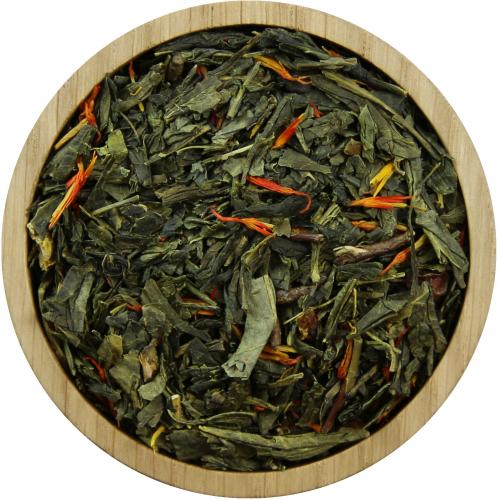 Sanddorn Sencha - Menge: 100 g - Variante: ohne Teedose