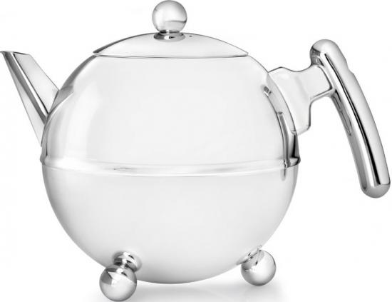 Duet Bella Ronde Teekanne - Farbe: chromfarben - Gre: 1200 ml