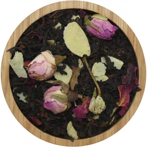 Rosenmarzipan - Menge: 100 g - Variante: ohne Teedose