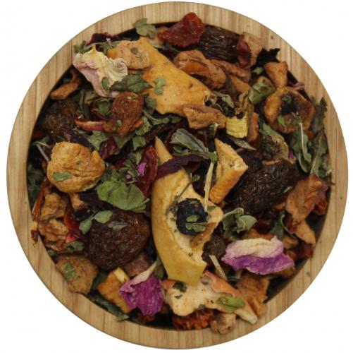 Blaubeer-Minze BIO - Menge: 250 g - Variante: ohne Teedose