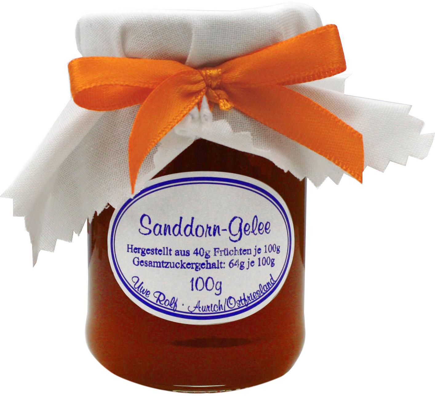 Uwe Rolf Konfitüren und Co. Sanddorn-Gelee 100 g