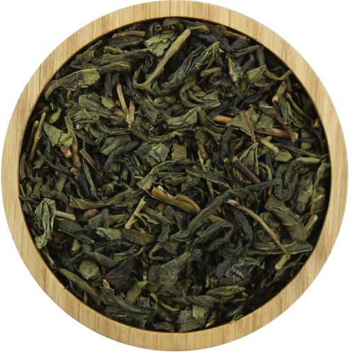Grner Tee mit Rose BIO - 100 g Metalldose