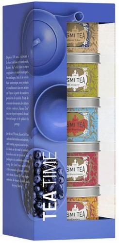 Tea Time Geschenkset - 5 Metalldosen