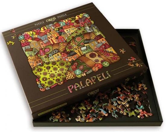Puzzle Palapeli Bergdorf
