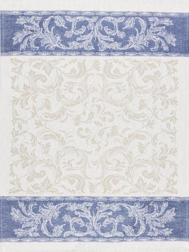 Paisley Jacquard-Geschirrtuch - blau