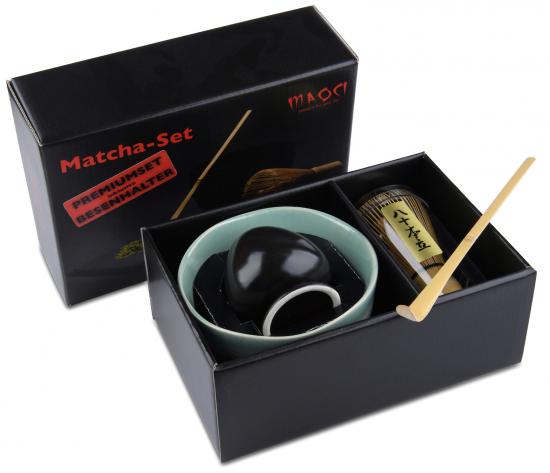 Matcha-Set vierteilig - mint