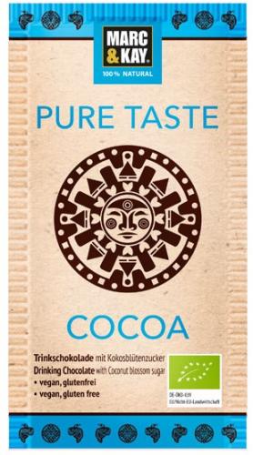 Trinkschokolade Pure Taste Cacao BIO Tte