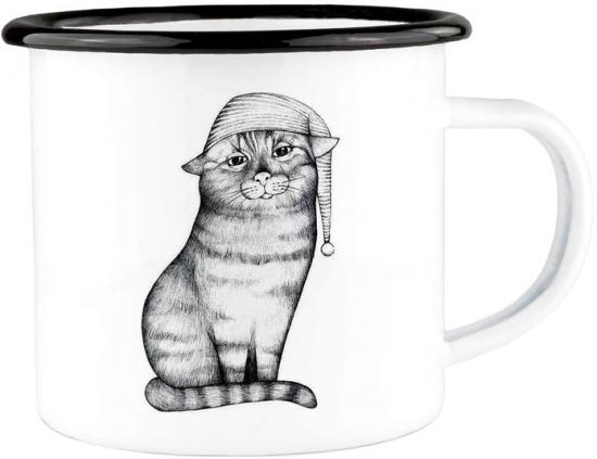 Gute Nacht Katze Becher