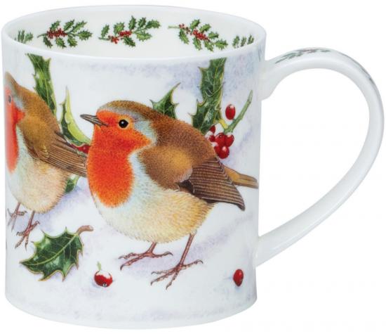 Festive Birds by Orkney Rotkehlchen