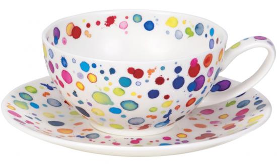 Tea for One Cup and Saucer - Splat