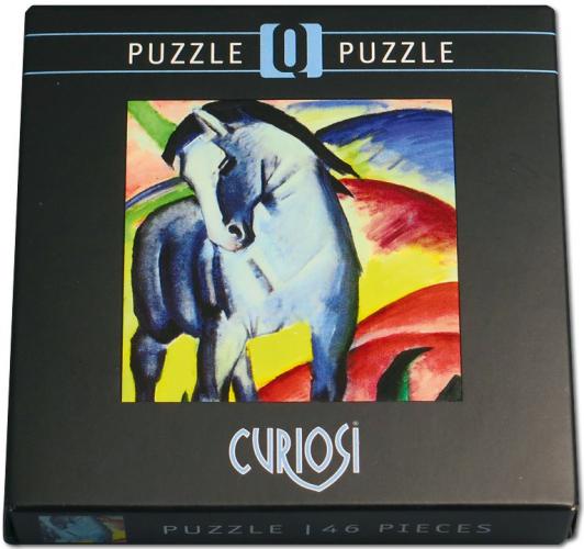 Puzzle Q Art 4 - Blaues Pferd von Franz Marc