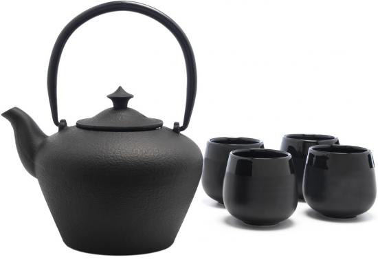 Set Chengdu - Teekanne mit vier Teebechern