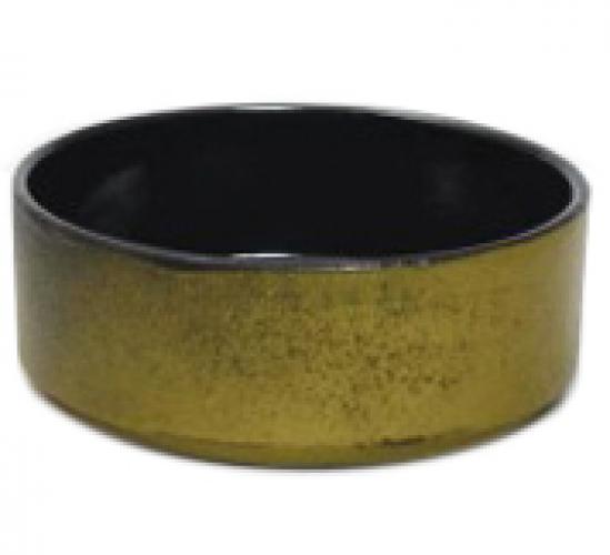 Stapelbare gusseiserne Schale - Farbe: Gold