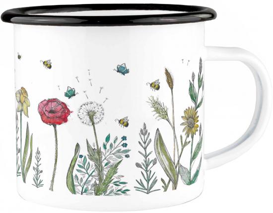 Blumenwiese Becher