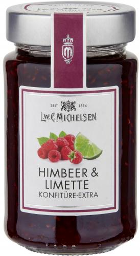 Himbeer und Limette Konfitre - extra