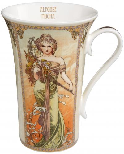 Alphonse Mucha - Frhling-Sommer Becher