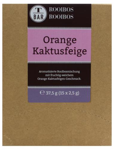 Orange-Kaktusfeige Teebeutel