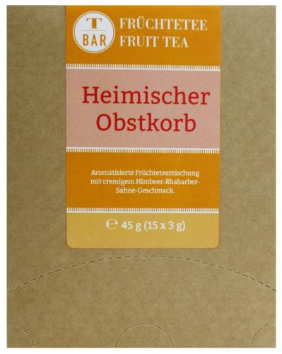 Heimischer Obstkorb Teebeutel