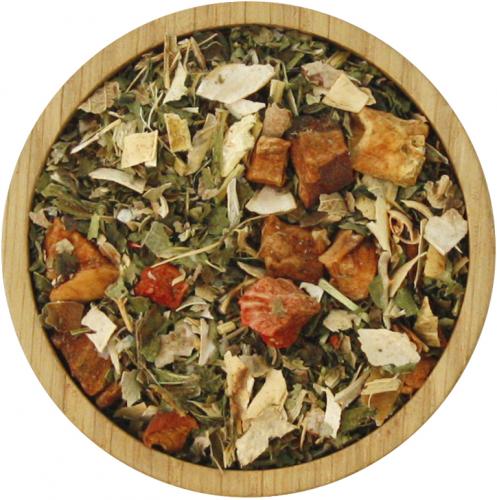 Erdbeer-Minze - Menge: 250 g - Variante: mit Teedose