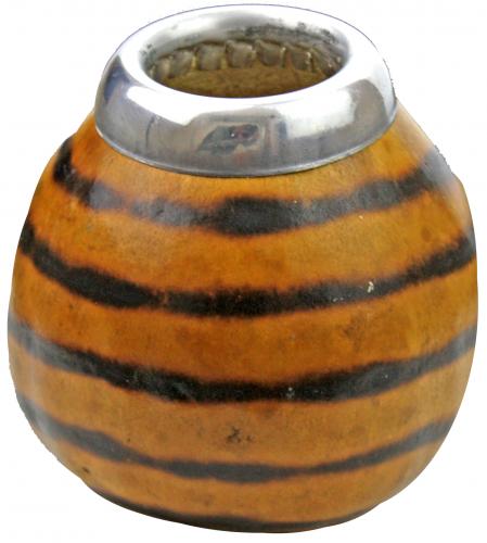 Kalebasse mit Marmorierung