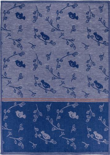 Piepmatz Jacquard-Geschirrtuch - Farbe: blau