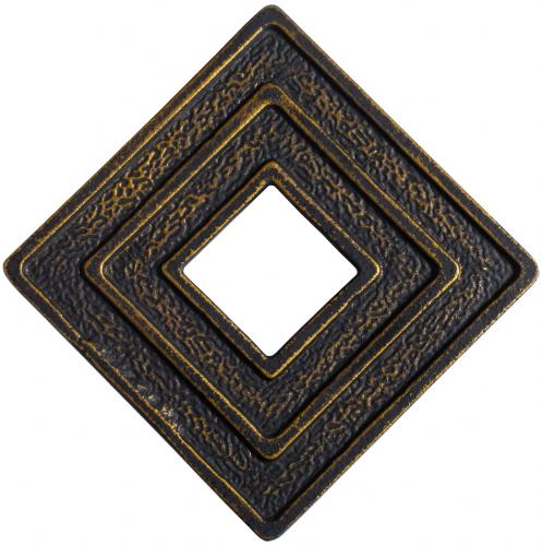 Zaidan Untersetzer fr Teekanne - Farbe: gold-schwarz