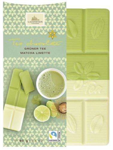 Grüner Tee Matcha-Limette Teeschokolade