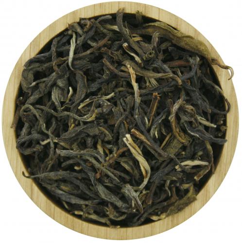 China Pu-Erh Green sheng - Menge: 100 g - Variante: mit Teedose XL