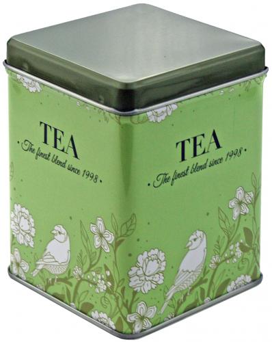 Blooming Teedose - Farbe: Gr�n