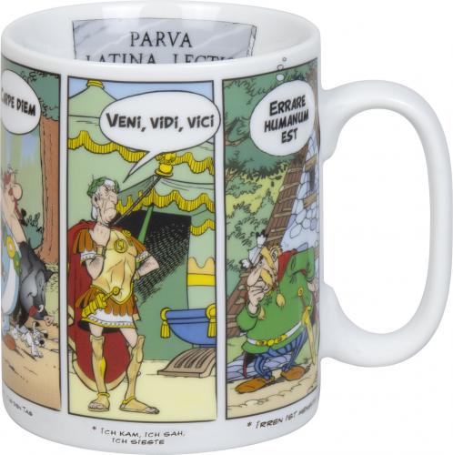 Latein-Deutsch Asterix Becher