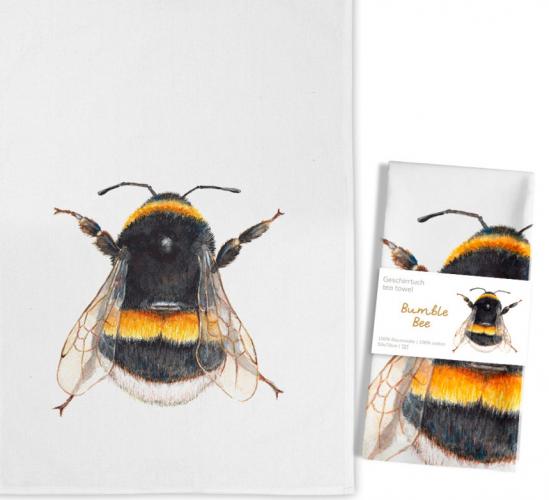 Bumble Bee Geschirrtuch