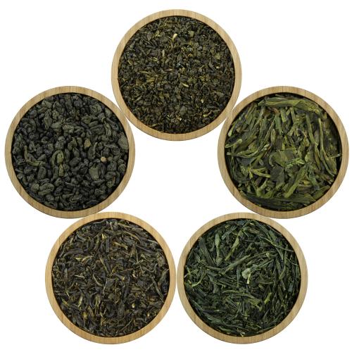 Probierset Grner Tee - Menge: 100 g mit Karton