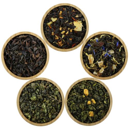 Probierset Oolong Tee - Menge: 100 g mit Karton